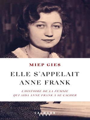 cover image of Elle s'appelait Anne Frank
